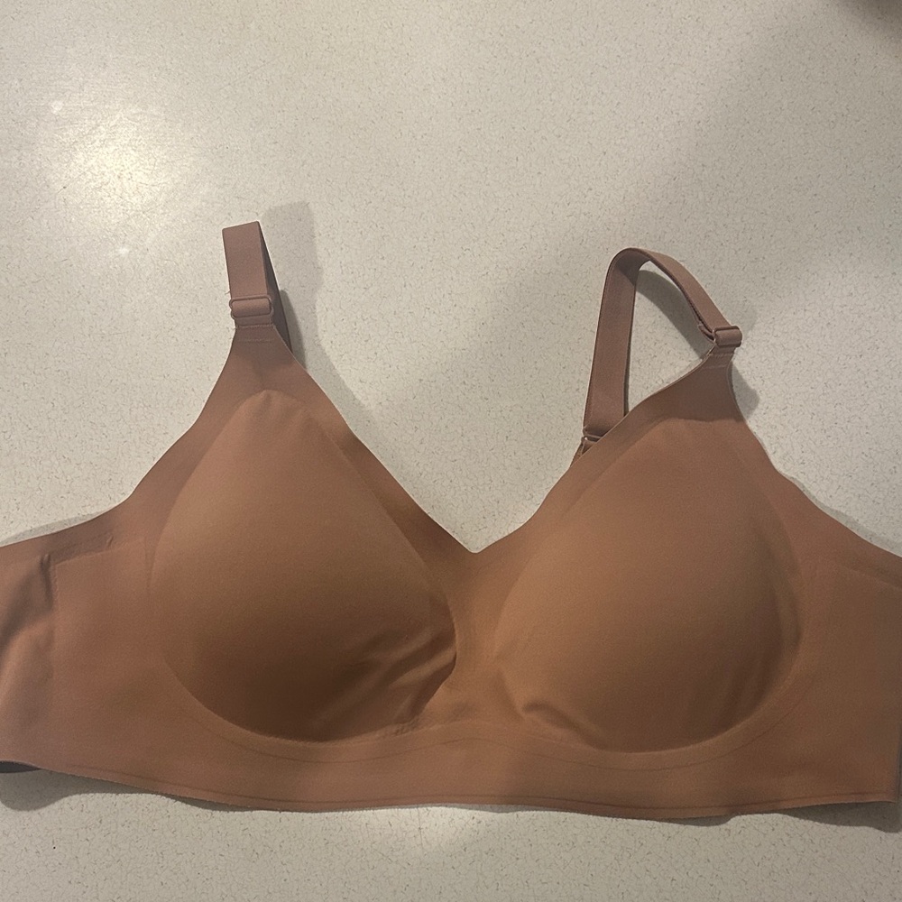 Seamless Tan Comfort Bra